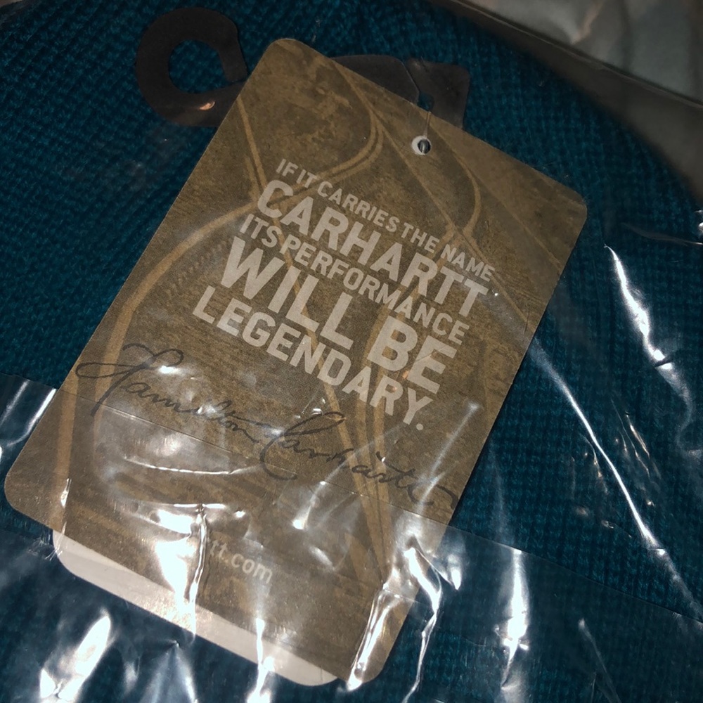 BLUE NEW STOCK❌ Carhartt watch hat beanie …NEW - Picture 3 of 4